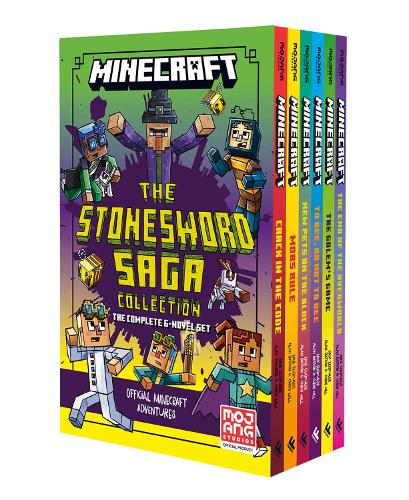 Minecraft Stonesword  6 Book Box Set