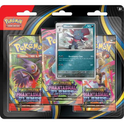Pokémon: Phantasmal Flames 3 Blister Pack