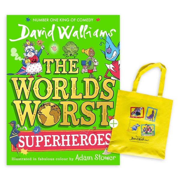 The World’s Worst Superheroes -( with tote bag)