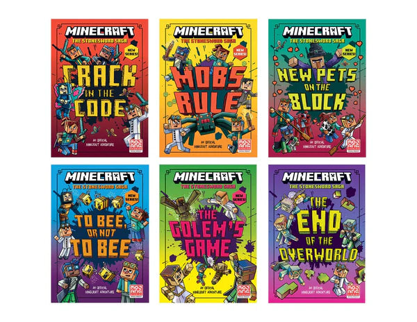 Minecraft Stonesword  6 Book Box Set