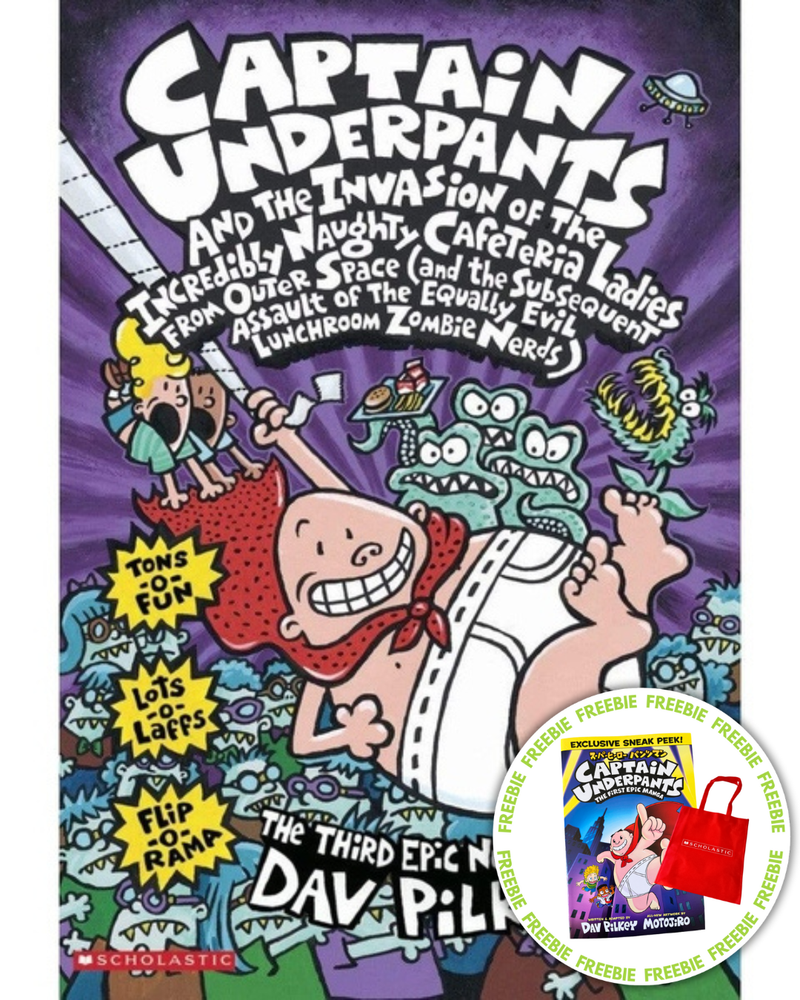 Captain Underpants And The Invasion Of The Incredibly Naughty Cafeteria Ladies From Outer Space