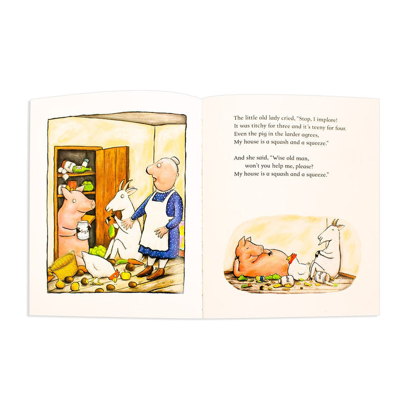 A Squash And A Squeeze Story Book (Signed Bookplate) - Readers Warehouse