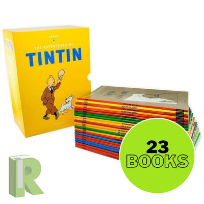 Adventure Stories Of Tintin 23 Book Box Set - Readers Warehouse