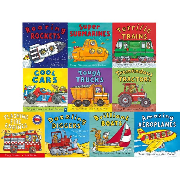 Amazing Machines Collection - 10 Book. All the Books