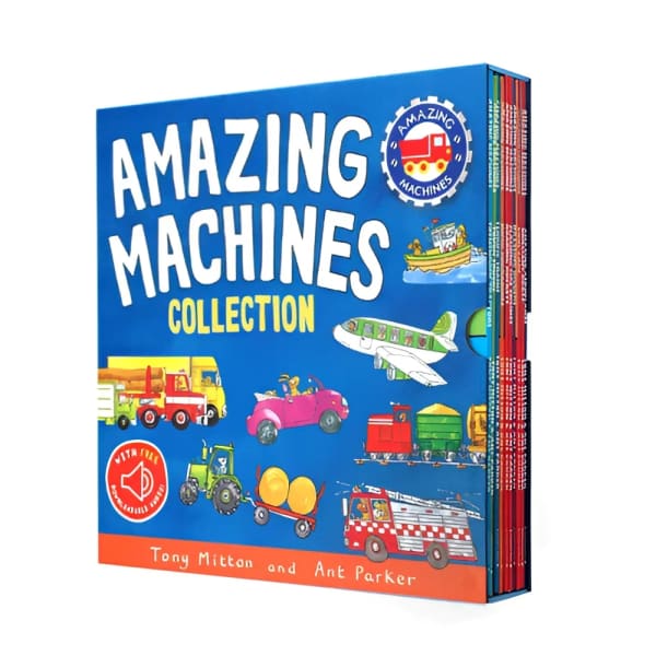 Amazing Machines Collection - 10 Book boxset perfect for young learners