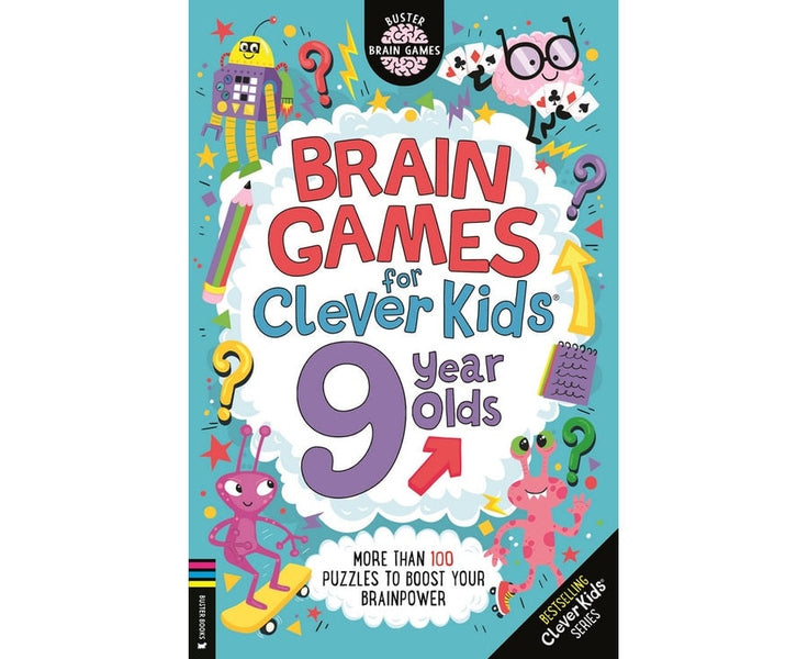 Brain Games for Clever Kids® 9 Year Olds