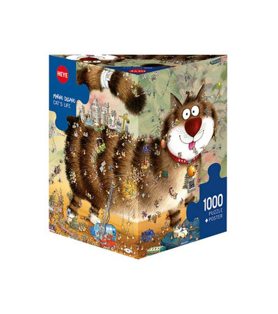 Cats Life - 1000 Piece Puzzle - Readers Warehouse