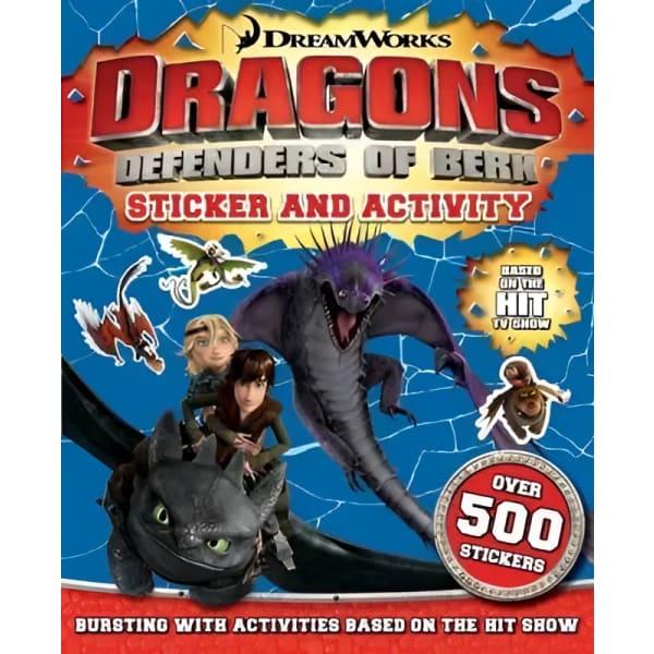 Dragons Defenders Of Berk Activity Book - Readers Warehouse