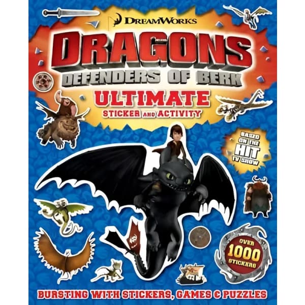 Dragons Ultimate Sticker And Activity Book - Readers Warehouse