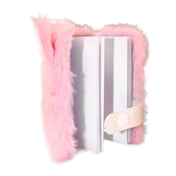 Fluffy Pink Piggy Notebook
