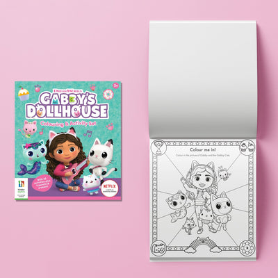 Gabby's Dollhouse Colouring & Activity Set - Readers Warehouse