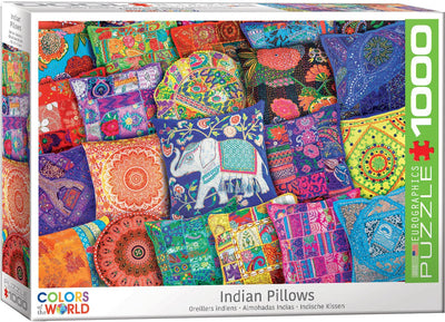 Indian Pillows - 1000 Piece Puzzle - Readers Warehouse