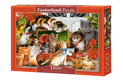 Kittens Play Time - 1500 Piece Puzzle - Readers Warehouse