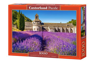 Lavender Field In Provence, France - 1000 Piece Puzzle - Readers Warehouse