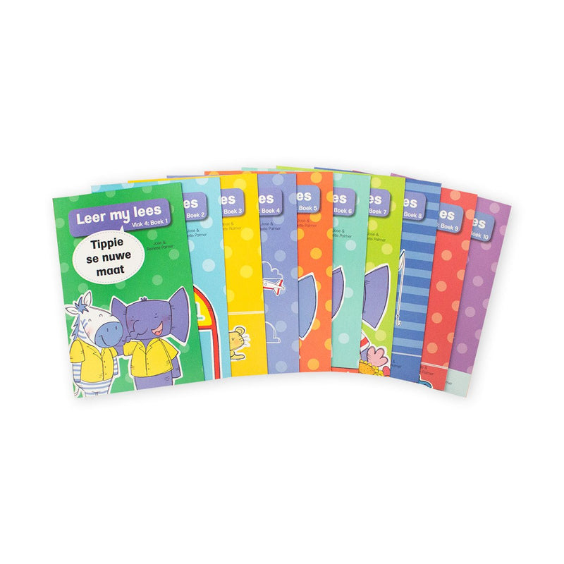 Leer My Lees (Vlak 4) - Tippie Boxset 10 Boeke - Readers Warehouse