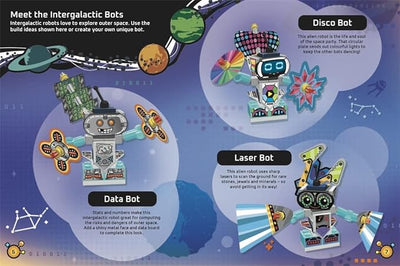 LEGO® Books: Build and Stick: Robots - Readers Warehouse