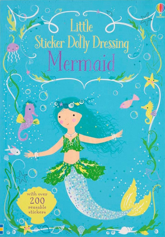 Little Sticker Dolly Dressing: Mermaid - Readers Warehouse