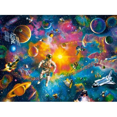 Man in Space 2000 Piece Puzzle Box Set - Readers Warehouse