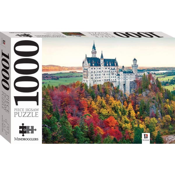 Mindbogglers: Neuschwanstein Castle in Autumn Germany 1000