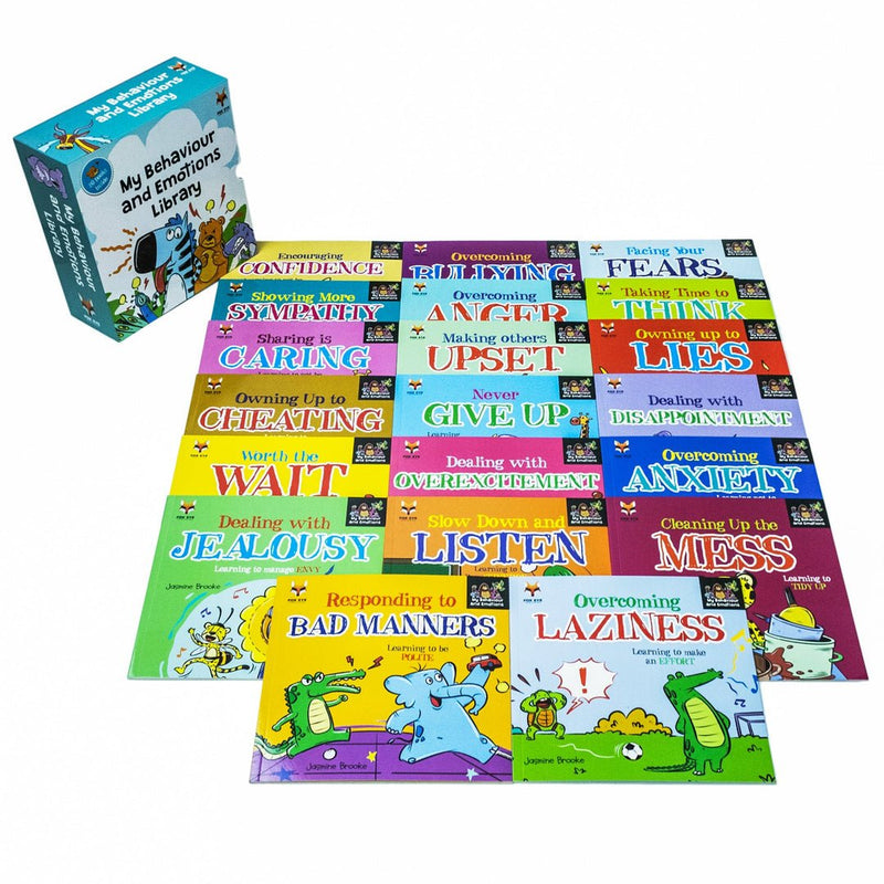 MY BEHAVIOUR AND EMOTIONS LIBRARY 20 BOOKS BOX SET - Readers Warehouse