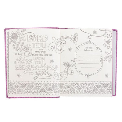 My Creative For Girl Purple Glitter Box Set