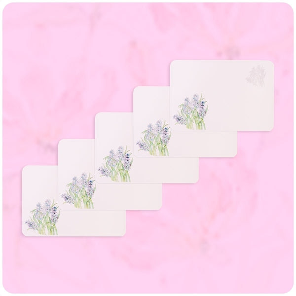 Hyacinth Note Cards & Envelopes Pack
