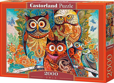 Owls - 2000 Piece Puzzle - Readers Warehouse