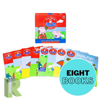 Peppa Pig First Words Level 1 Book Collection - Readers Warehouse