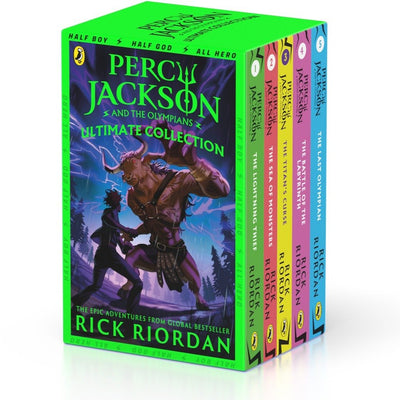 Percy Jackson The Ultimate 5 Book Collection (New Cover) - Readers Warehouse