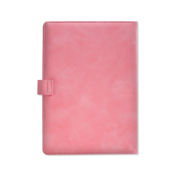 Pink Padded A5 Notebook - Readers Warehouse