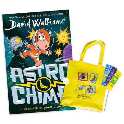 Pre-Order: Astrochimp (includes tote bag, bookmarks and pencil) - Readers Warehouse