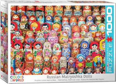 Russian Matryoshka Dolls 1000 Piece Puzzle Box Set - Readers Warehouse