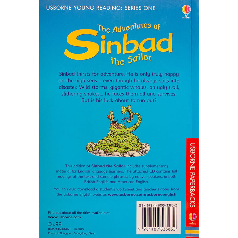 Sinbad The Sailor Book and CD - Readers Warehouse