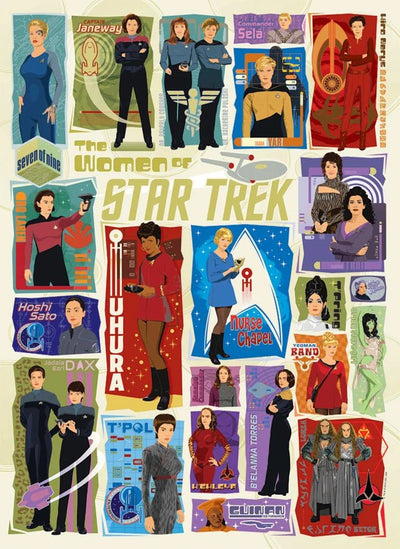 Star Trek - Woman Of Star Trek - 1000 Piece Puzzle - Readers Warehouse