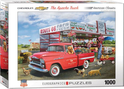 The Apache Truck 1000 Piece Puzzle Box Set - Readers Warehouse