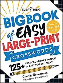 The Everything Big Book Of Easy Large-Print Crosswords - Readers Warehouse