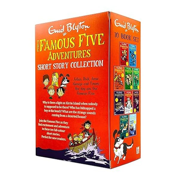 The Famous Five Adventures Short Story Collection 10 Books Box Set - Readers Warehouse