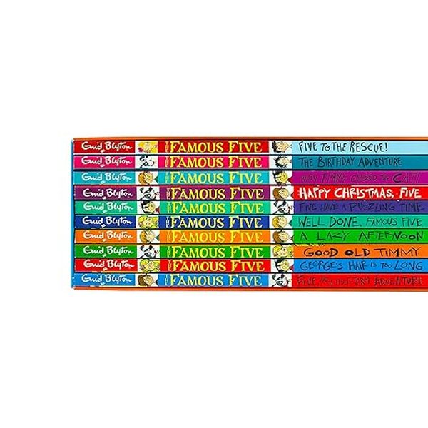 The Famous Five Adventures Short Story Collection 10 Books Box Set - Readers Warehouse