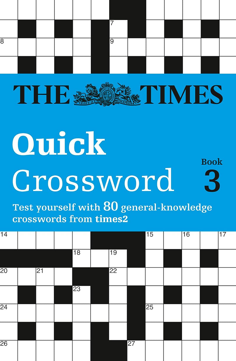 The Times Quick Crossword Book 3 - Readers Warehouse
