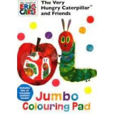 The Very Hungry Caterpillar Jumbo Colouring Book - Readers Warehouse
