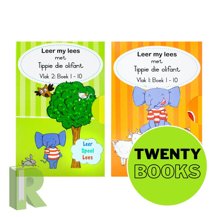 Tippie - Leer My Lees Vlak 1 & 2 (20 Boeke) - Readers Warehouse