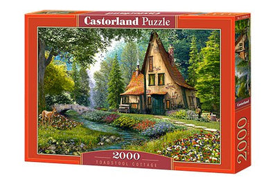 Toadstool Cottage - 2000 Piece Puzzle - Readers Warehouse