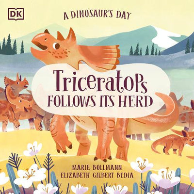 Triceratops Follows Its Herd - Readers Warehouse