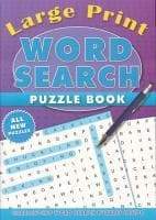 Word Search Large Print Purple Puzzle Book - Readers Warehouse
