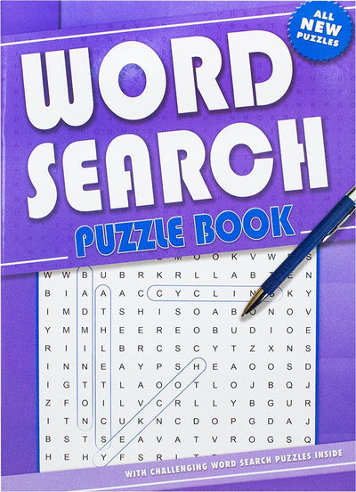 Word Search Puzzle Book (Purple) - Readers Warehouse