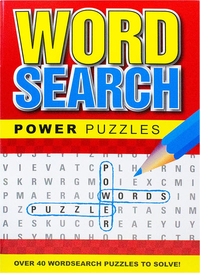 Word Search Red Power Puzzles - Readers Warehouse