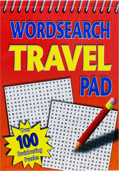 Wordsearch Travel Pad - Readers Warehouse