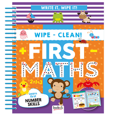 Write It, Wipe It Book: First Maths - Readers Warehouse