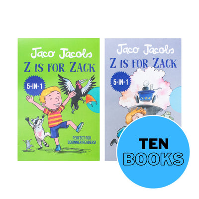 Z Is For Zack Set 1 & 2 10 Book Pack - Readers Warehouse