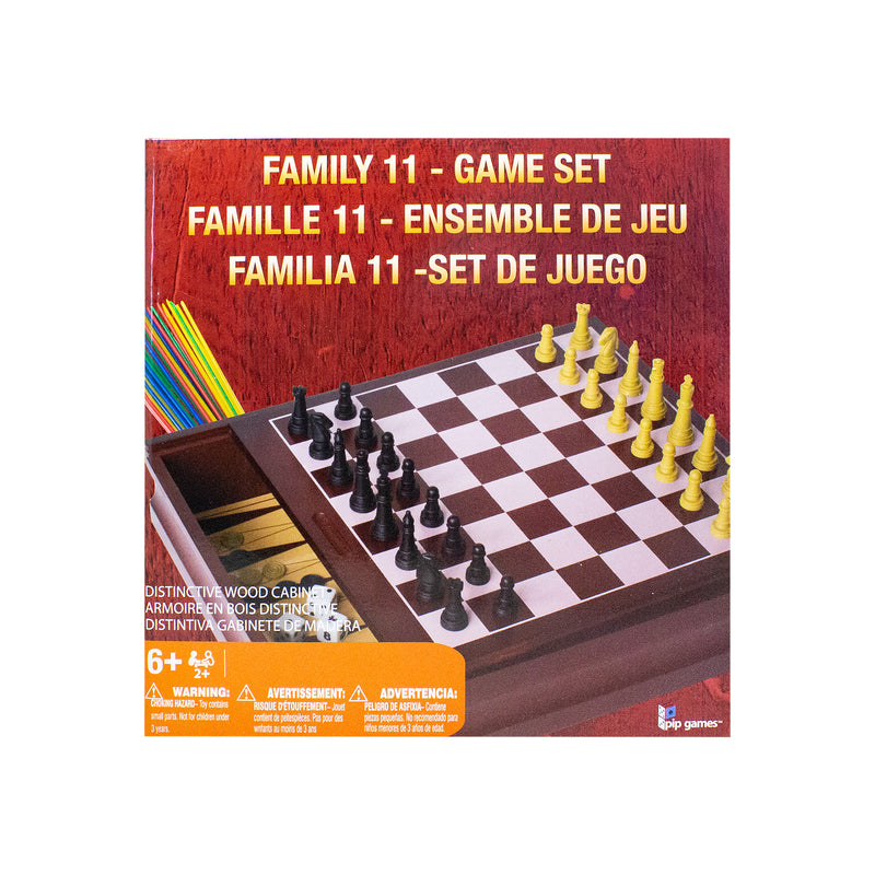 Wooden Box - 10 Family Games - Readers Warehouse